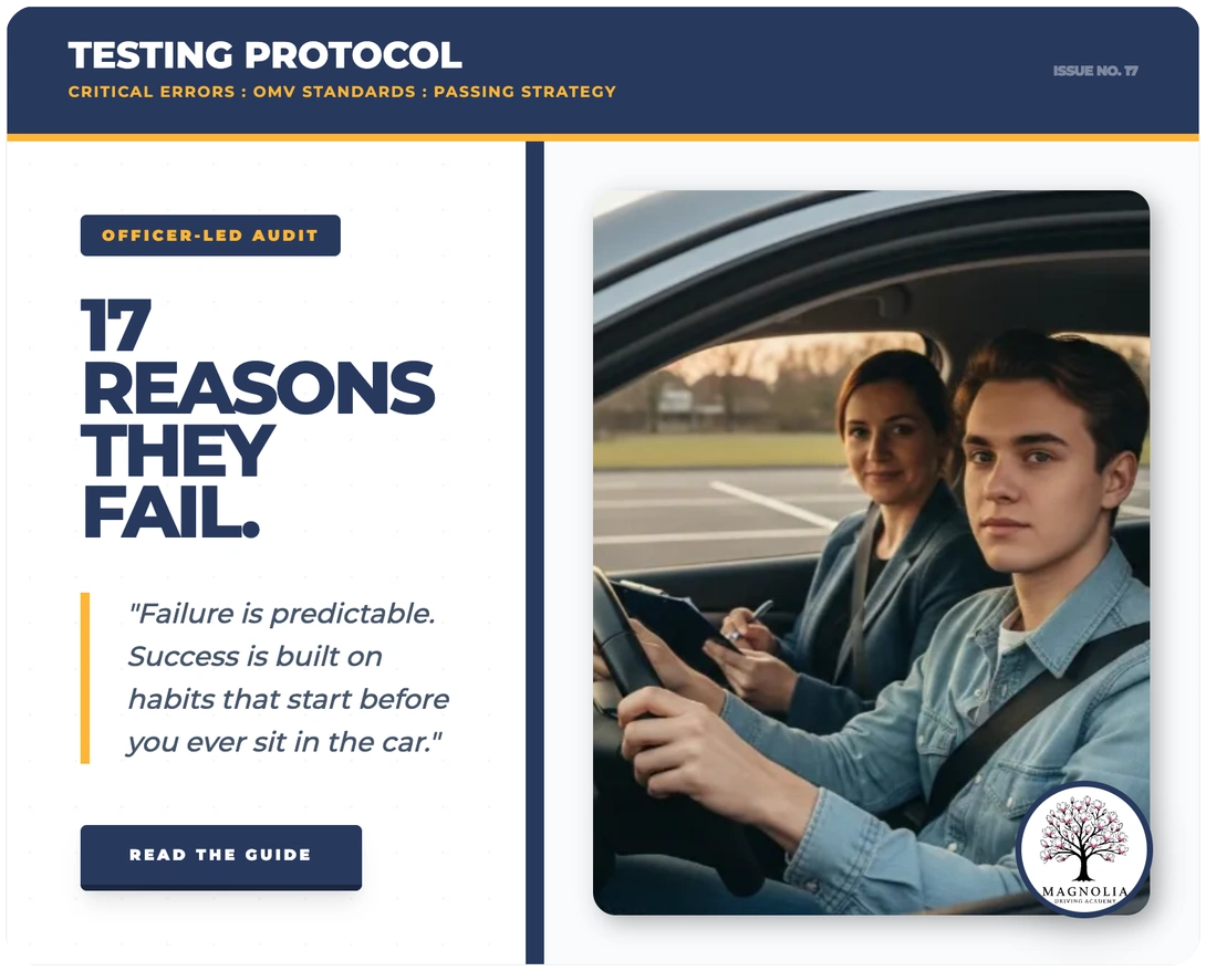 17 reasons driving test failures louisiana