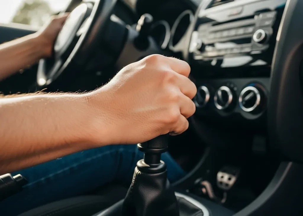 manual stick shift driver clutch