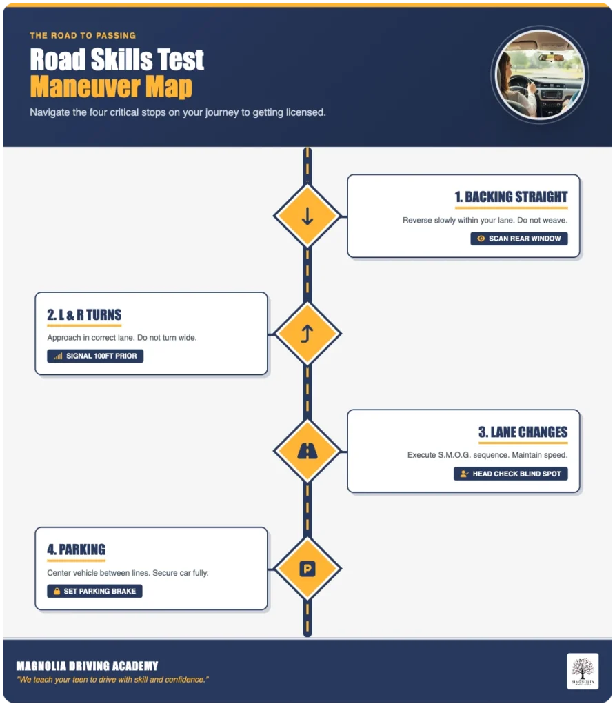 behind the wheel lesson louisiana maneuvers