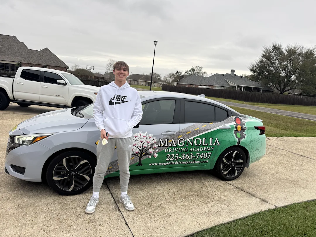 magnolia driving academy student lathan