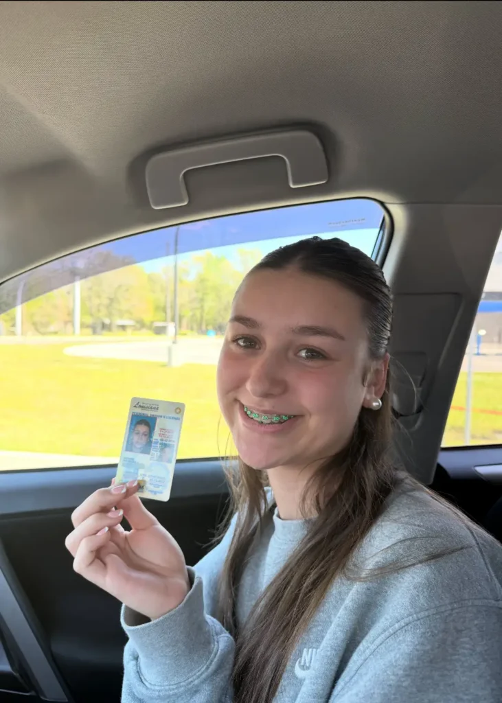 ava abshire magnolia driving academy student