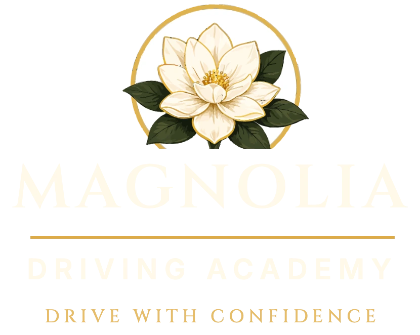 magnolia driving academy 2026 logo (footer light)